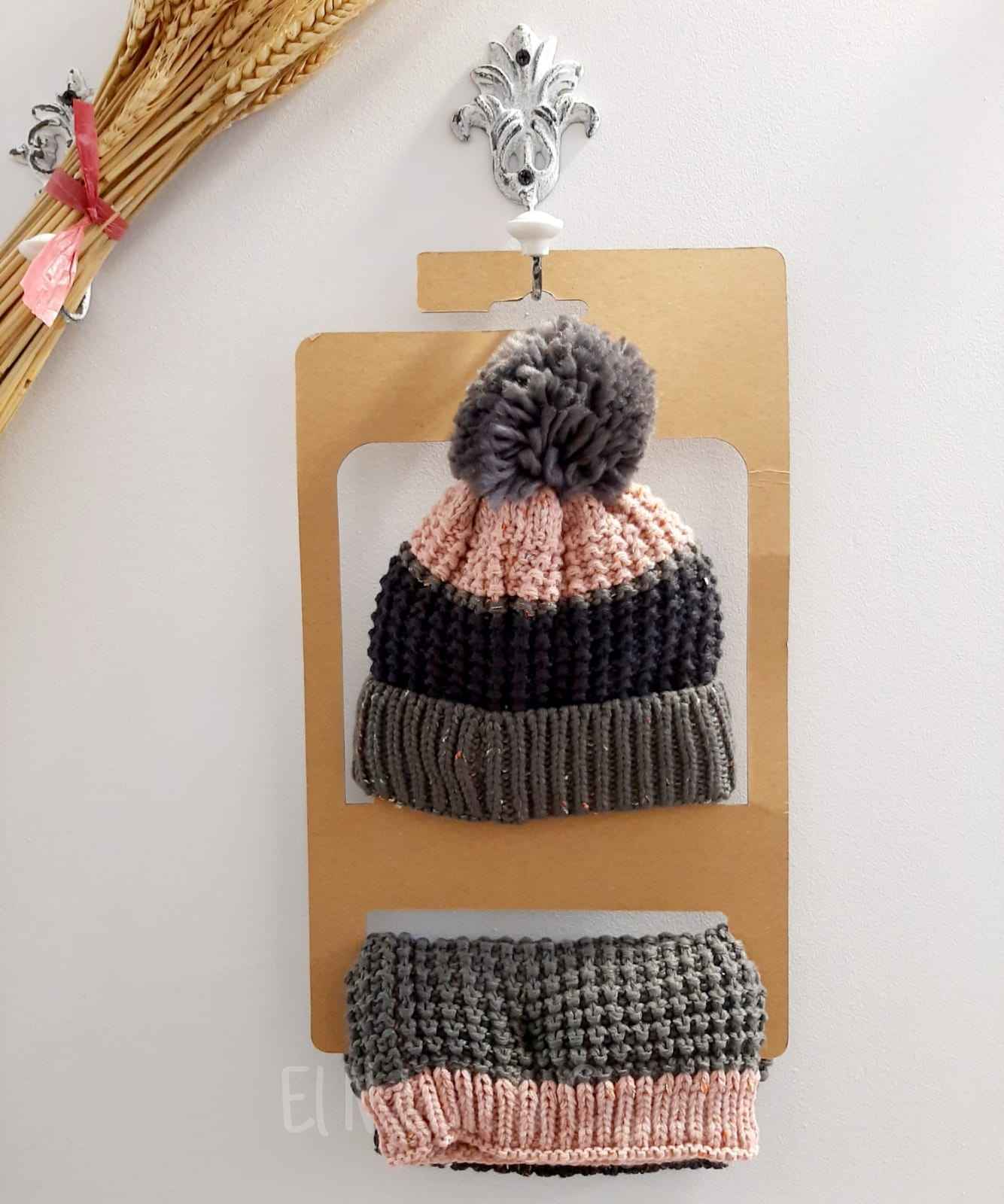 Conjunto 2 piezas rosa M-352.1 Monnuage - Imagen 2