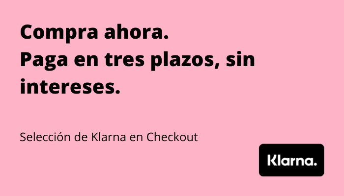 KLARNA Compra ahora. Paga en tres plazos, sin intereses. El Nido de la Cigüeña